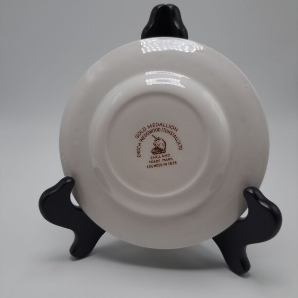 Gold Medallion Enoch Wedgwood (Tunstall) Ltd England Bread Butter Plate - Picture 4 of 5